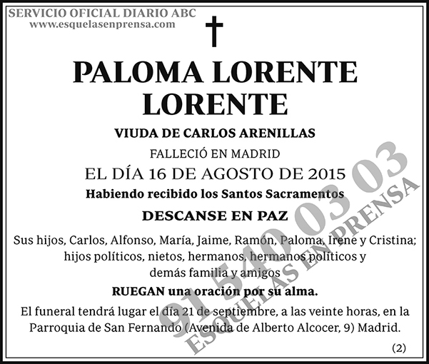 Paloma Lorente Lorente